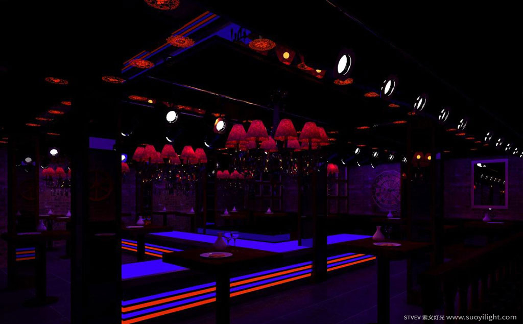 CaliComprehensive Solution of Entertainment Lighting System in House Dj Club