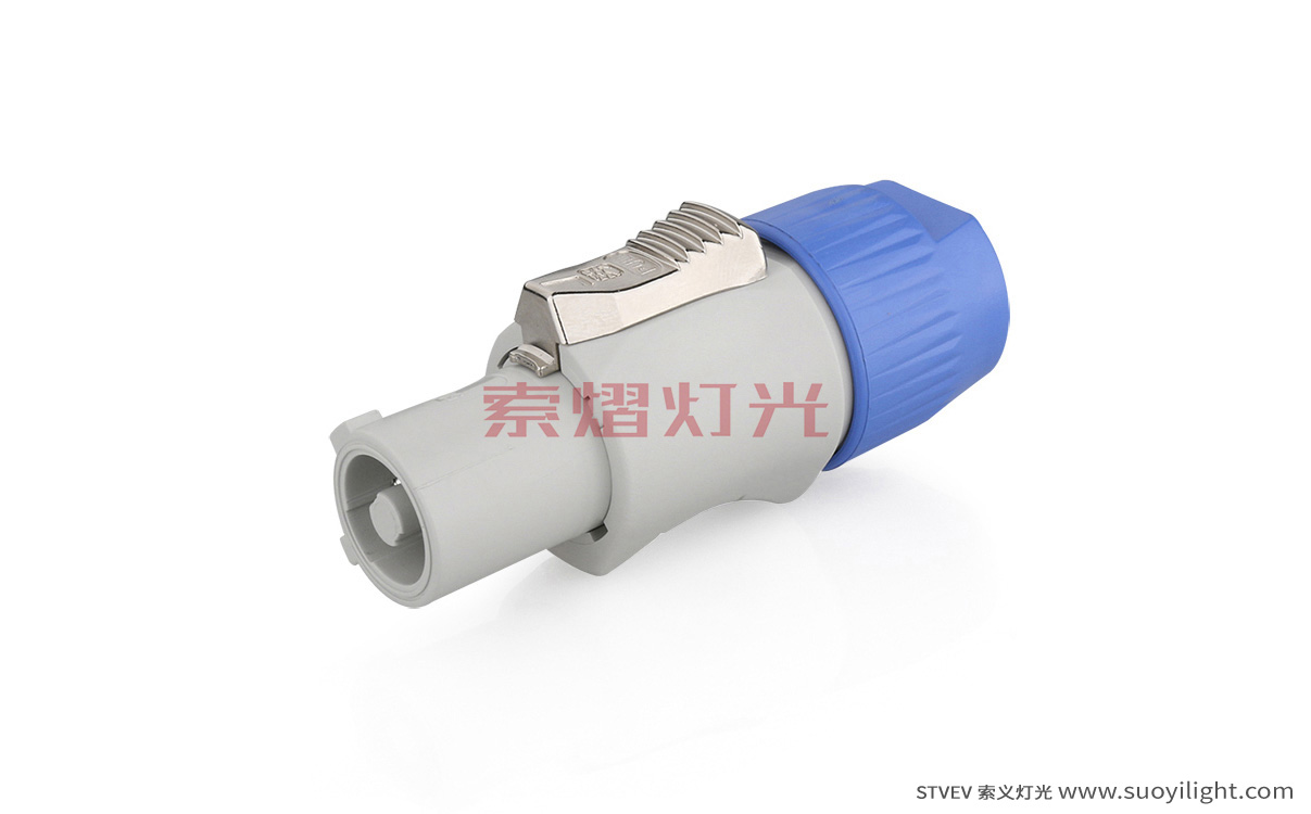 Cali三芯电源插头欧姆接头