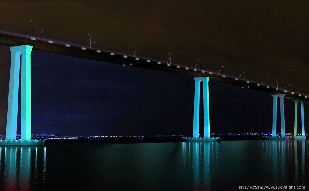 Cali浦阳开化江岸亮化方案