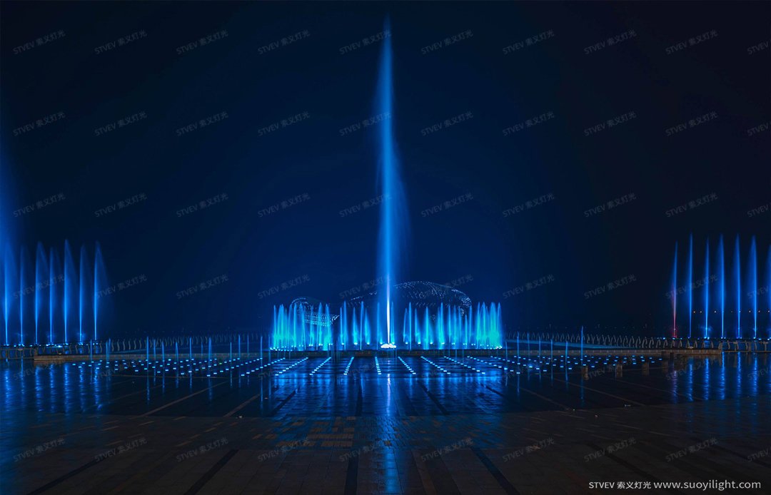 Cali苏州湾阅湖台音乐喷泉