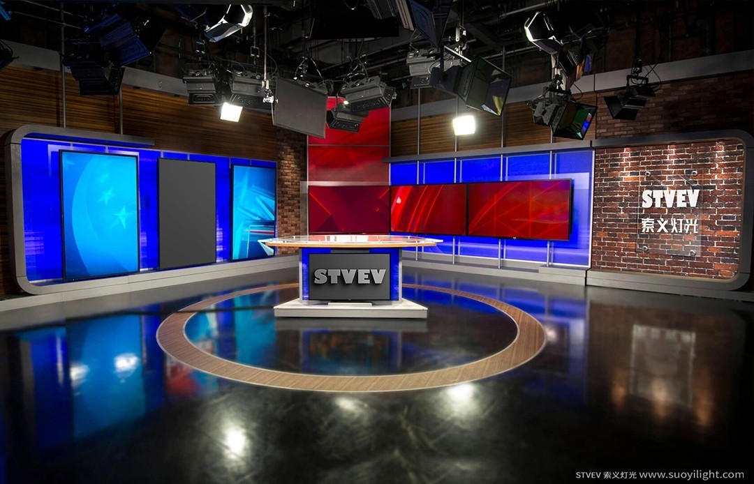 CaliSTVEV 索义灯光新闻演播厅