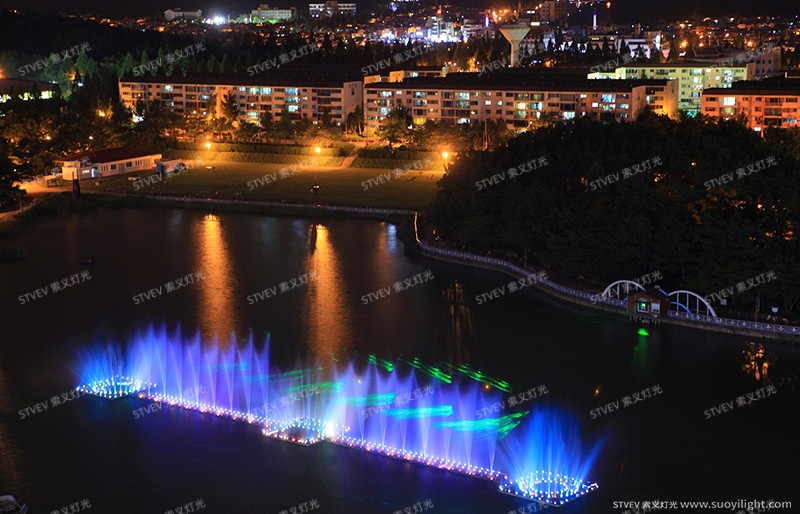 Cali龙池湖音乐喷泉